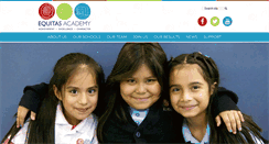 Desktop Screenshot of equitasacademy.org